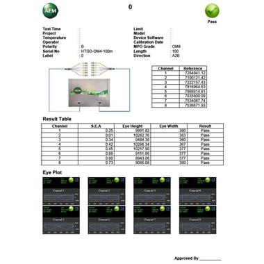 AEM MPO測試報告樣本